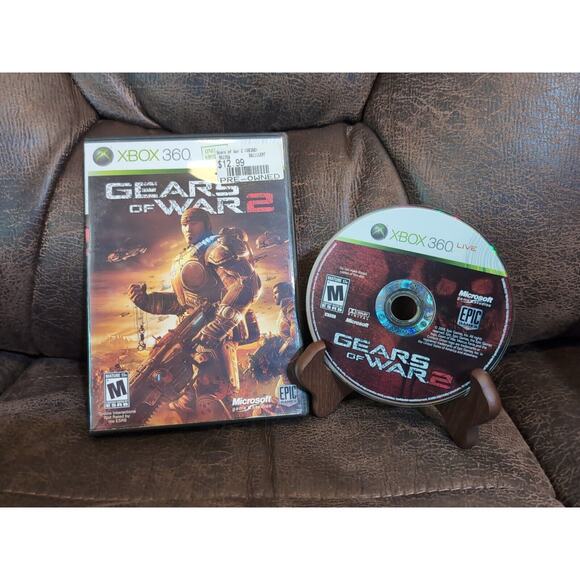 Gears of War 2 (Xbox 360, 2008) – Complete w/ Manual CIB - Picture 1 of 2